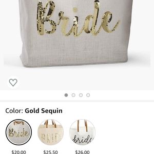 Bride Beach Bag